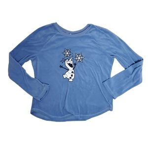 Disney Frozen Olaf Pajama Lounge Sleep Top